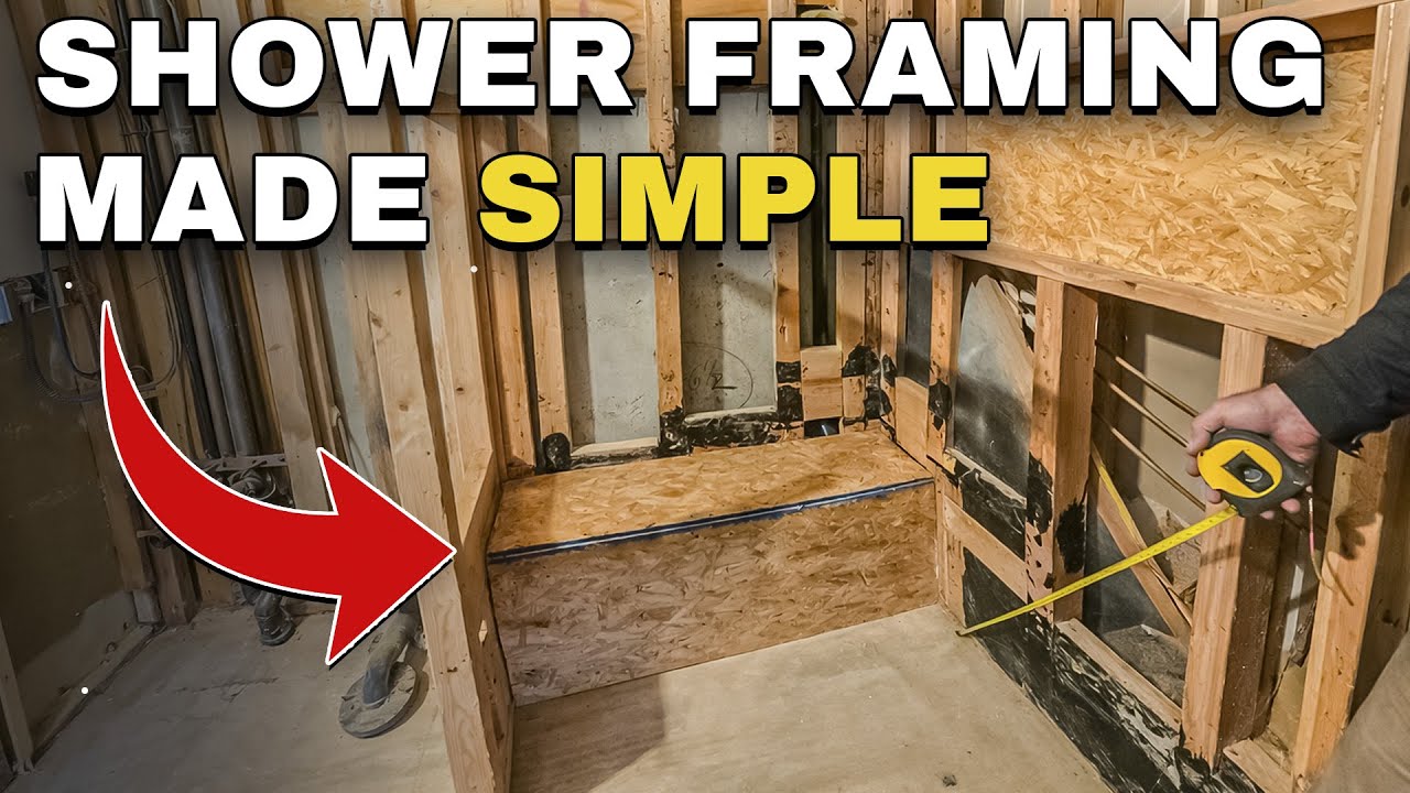 How to Build a Custom Shower Bench and Linear Niche (The Right Way)