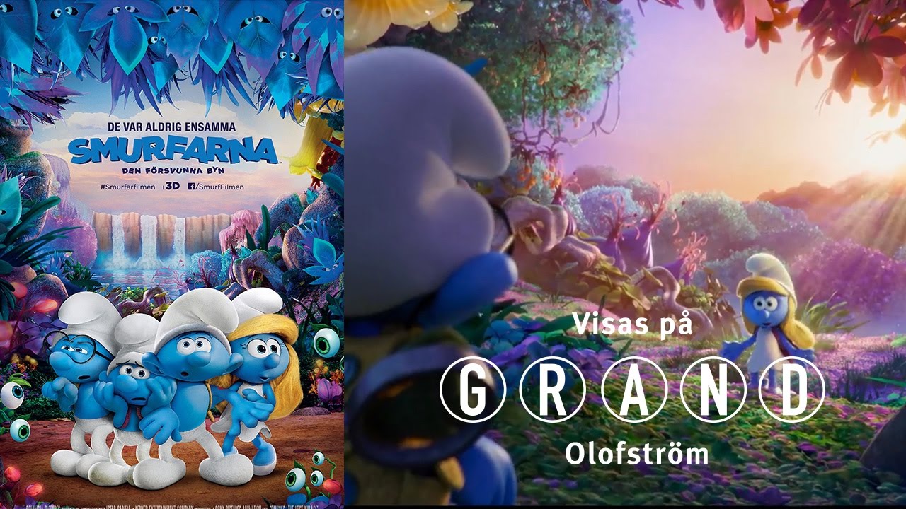 Smurfarna den f&ouml;rsvunna byn - Grand Olofstr&ouml;m