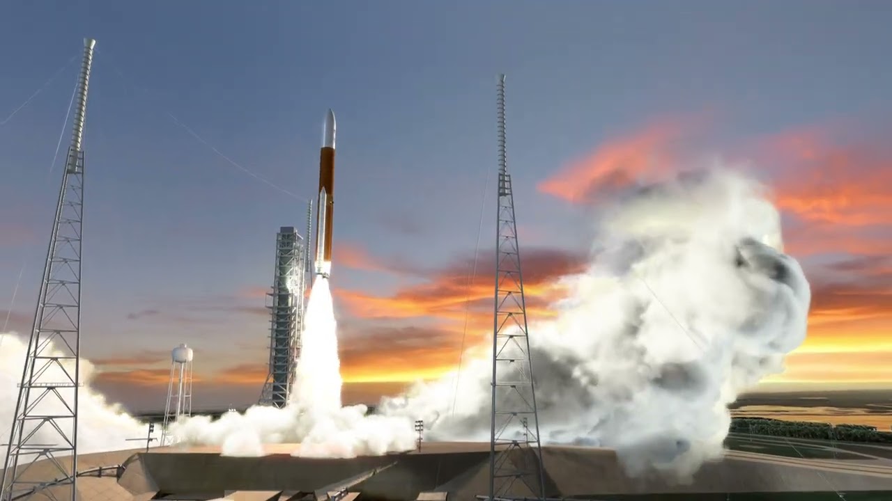 First Crewed Mars Mission 2033 | Boeing NASA Heavy Lift Space Launch System SLS - Mars Flyby Mission