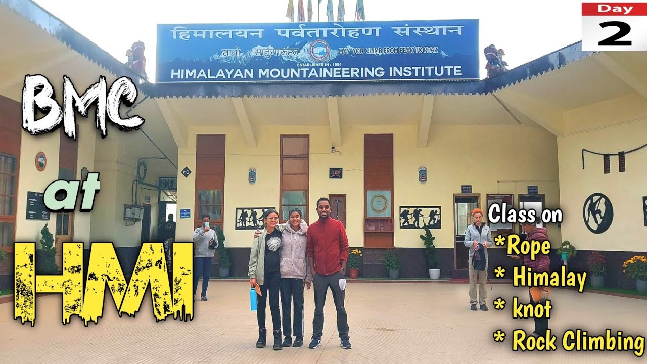 BMC at HMI | Day 2 | Basic Mountaineering Course |
