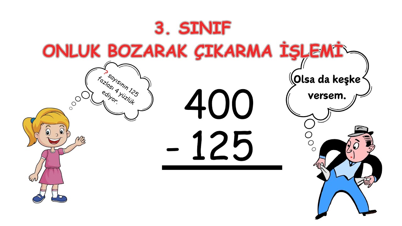 3. Sınıf Çıkarma Problemleri: Zor ve Düşündüren Sorular