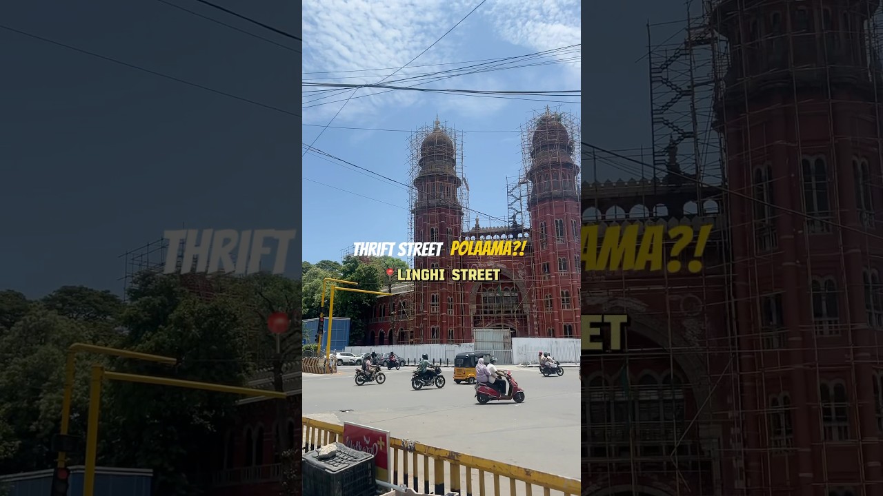 Chennai thrift street | thrift | #goodbadugly #hiddengems #thriftstorefinds #shopping #ajithkumar