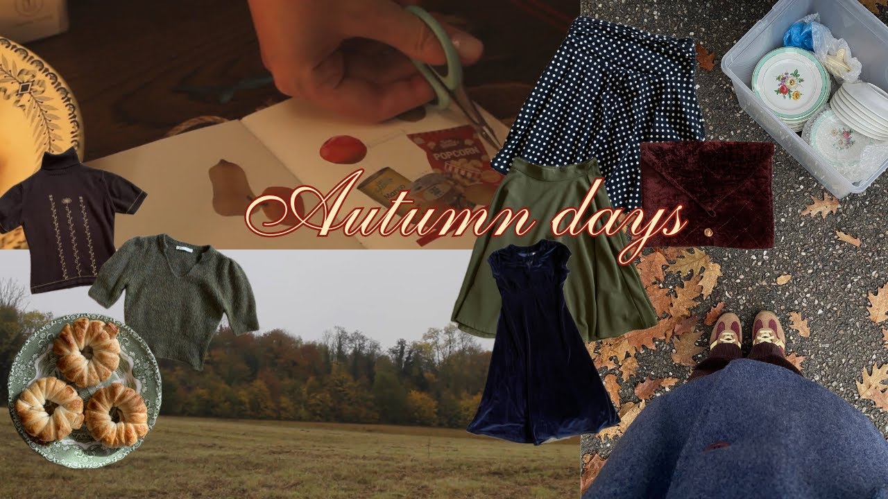 vintage skirts, apple pies & art evenings⎮a few days in late autumn