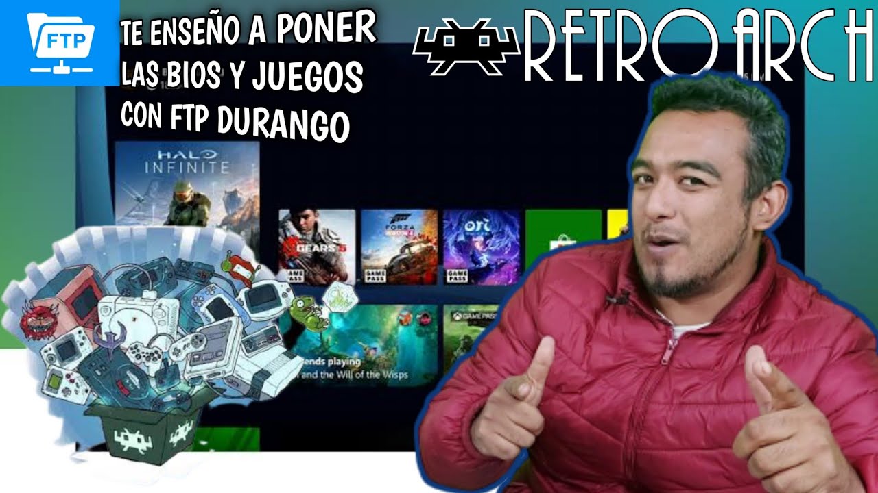 Retroarch en Xbox - Aprende a Configurar y Meter Las Bios con Ftp Durango