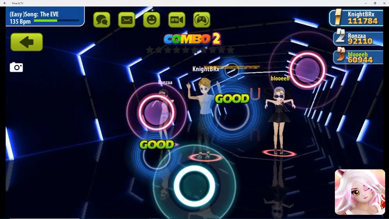 Avatar Musik Gameplay (Mode - Bubble)