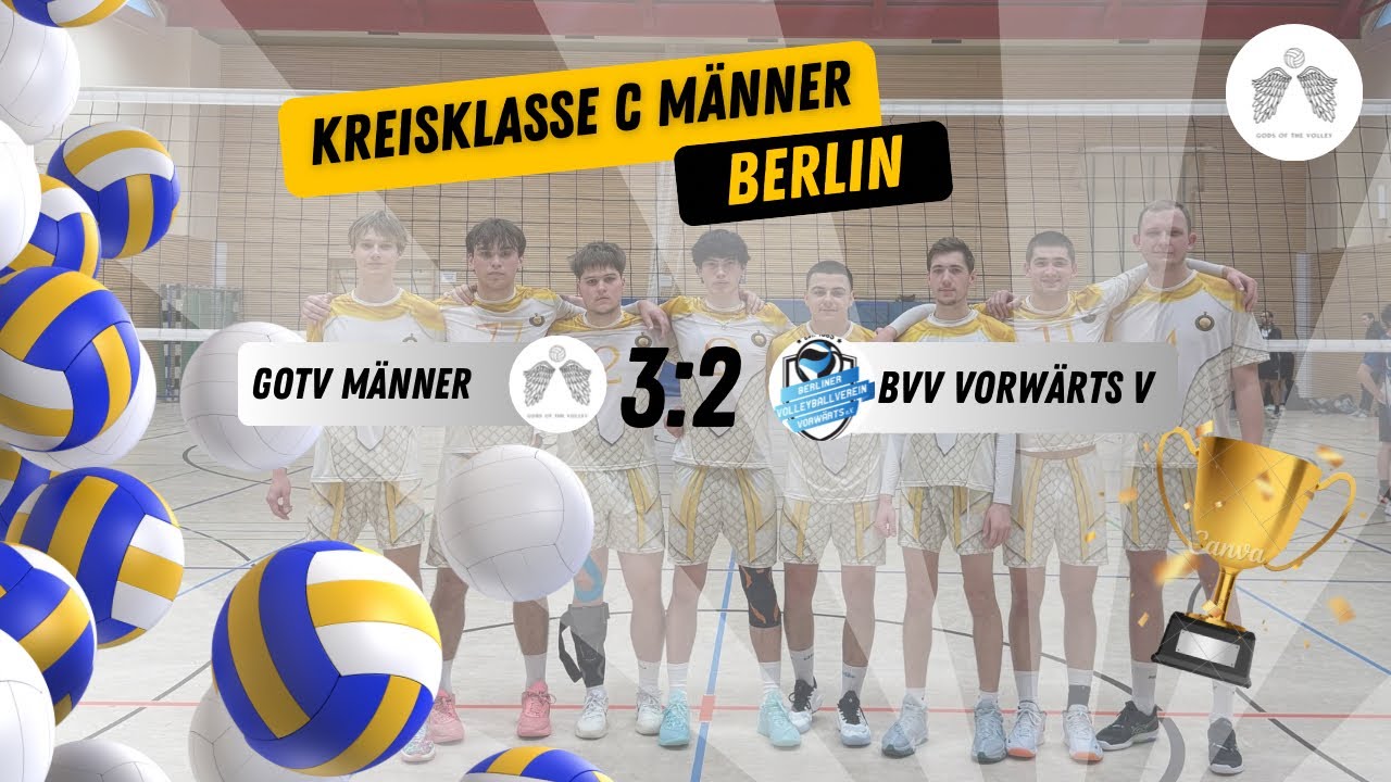 Волейбол. Kreisklasse C “GOTV Männer”. Проект “Gods of the Volley” (Берлін, Німеччина)