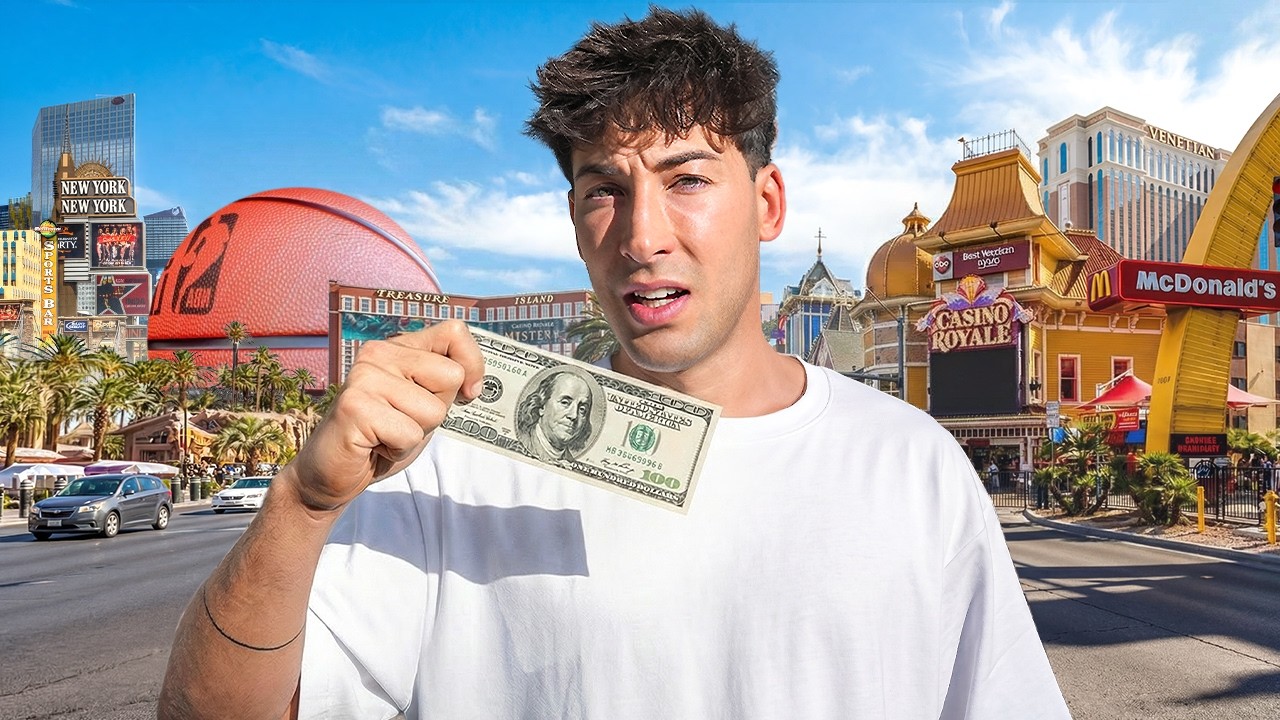 Sobreviv&iacute; 24 Horas Con $100 En Las Vegas