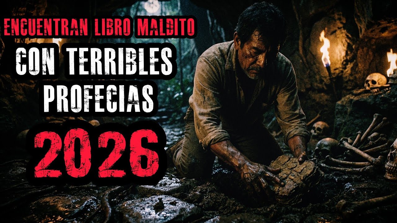 EL LIBRO MALDITO CON LAS PROFECÍAS PARA EL AÑO 2026- UNA DE ELLAS YA HA COMENZADO, ENCUENTRAN