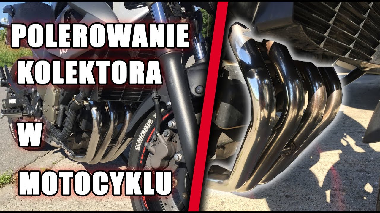 Polerowanie kolektora w motocyklu | Yamaha XJ6 Upgrades #1