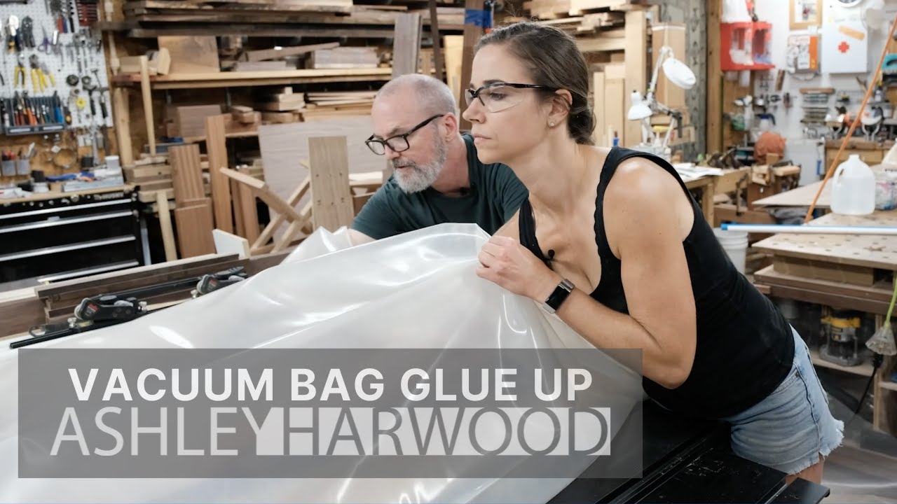 Walnut Doors Part 3:  Vacuum Bag Glue Up