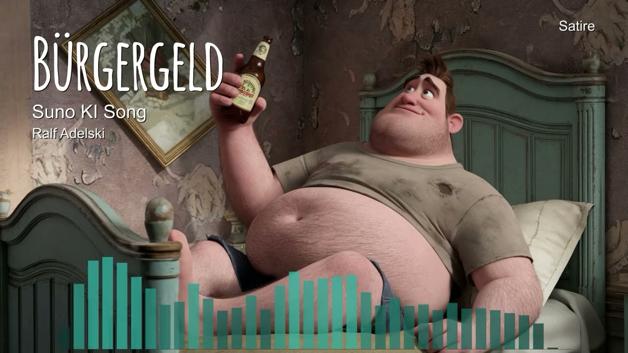 B&uuml;rgergeld Song (SUNO KI Satire Song)