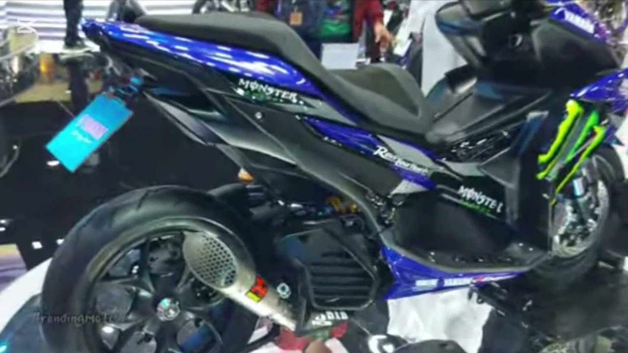Yamaha Aerox 155 Monster Edition 2026 года &mdash; лучший гоночный скутер!