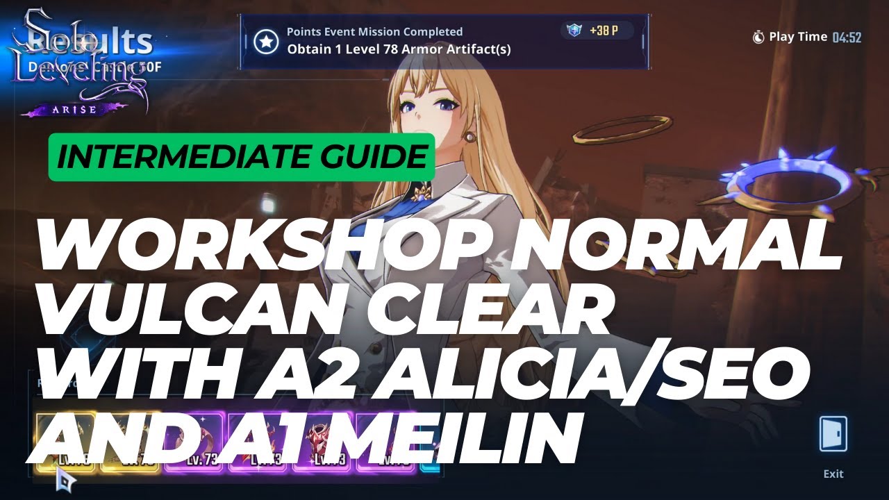[Solo Leveling: Arise] Workshop of BL Normal: Vulcan Hunter's | 389K | A2 Alicia/Seo and A1 Meilin