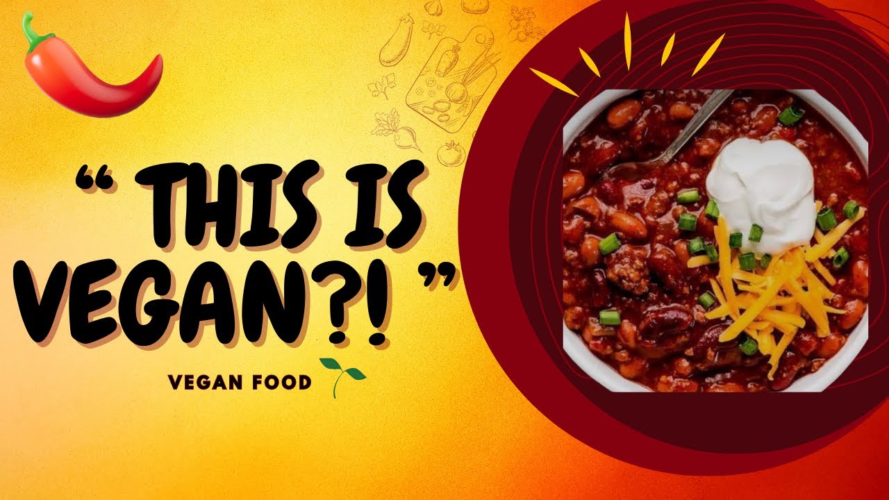Easy Vegan Chili Recipe with Honey Cornbread | Plant-Based Comfort Food🌶️