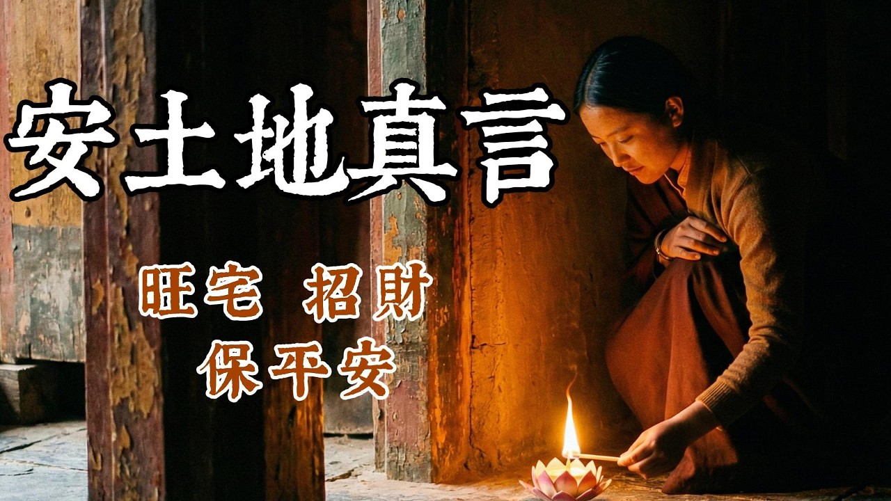 🧧 2026馬年接財氣第一步！《安土地真言》招財神曲 | 土地公賜福：2026 保佑全家出入平安 旺宅旺丁