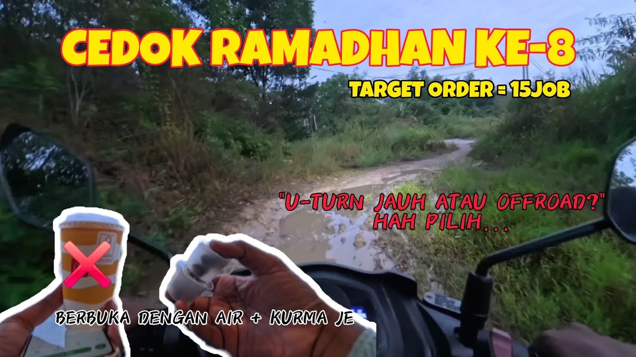 Aku gasak motor buat offroad!