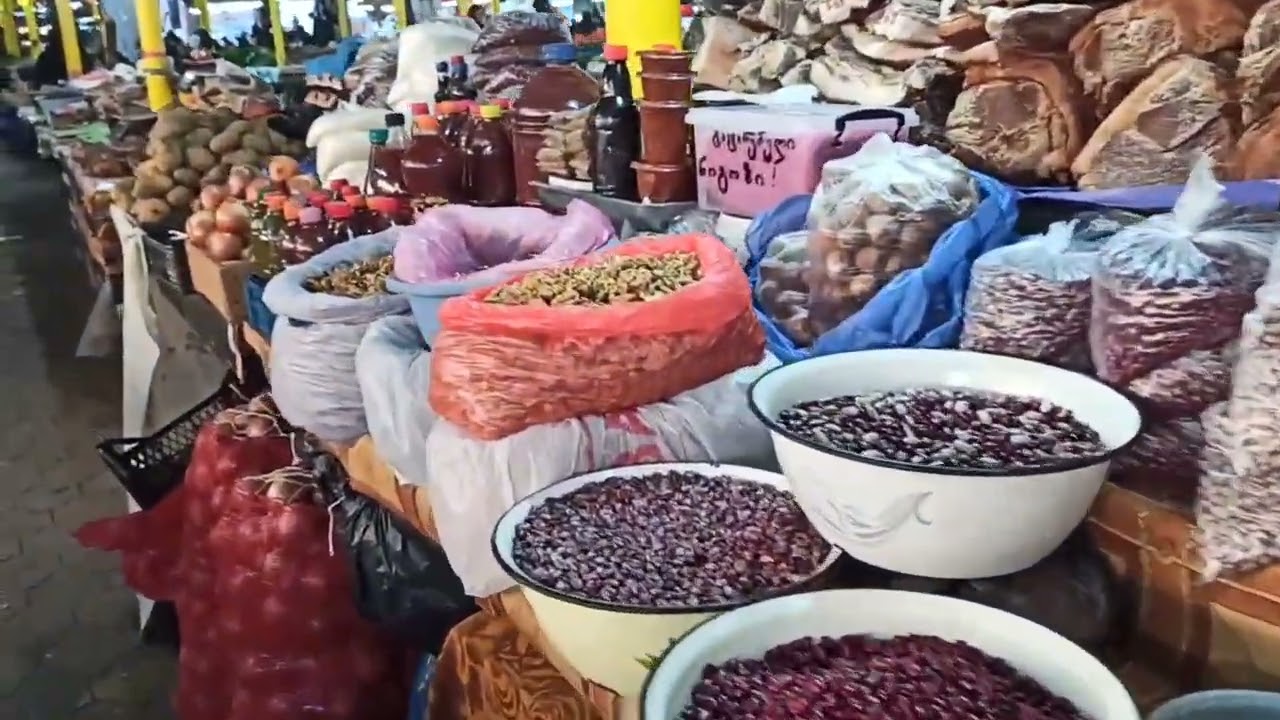 #georgianfood Naturally Shines at Kutaisi, Georgia's Central Market