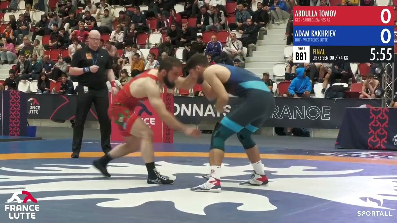 74 KG - Abdulla TOMOV VS Adam KAKHRIEV