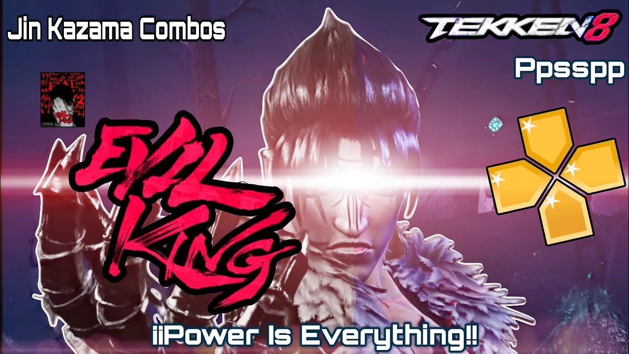 ¡¡Power Is Everything!! JIN KAZAMA TEKKEN 8 PPSSPP 