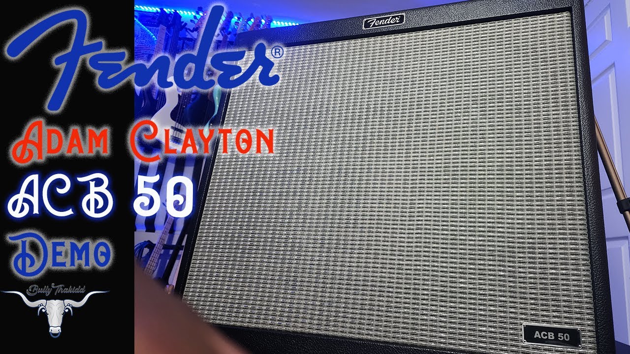 Fender Adam Clayton Signature: AG50 Demo Part 1