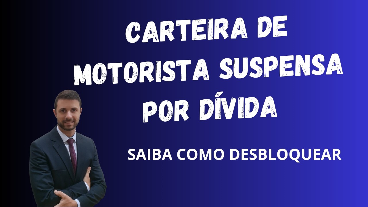 Carteira de motorista suspensa por dívida #noticias #news #automobile #alerta
