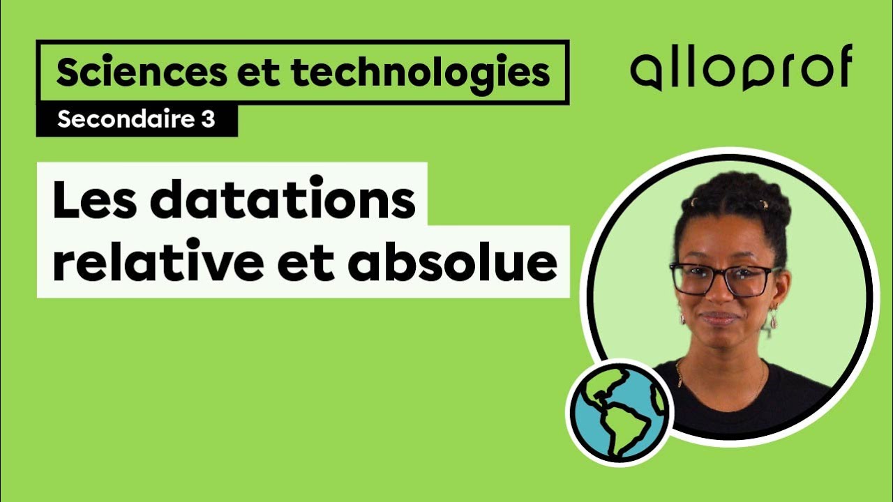 Les datations relative et absolue | Sciences et technologies | Alloprof