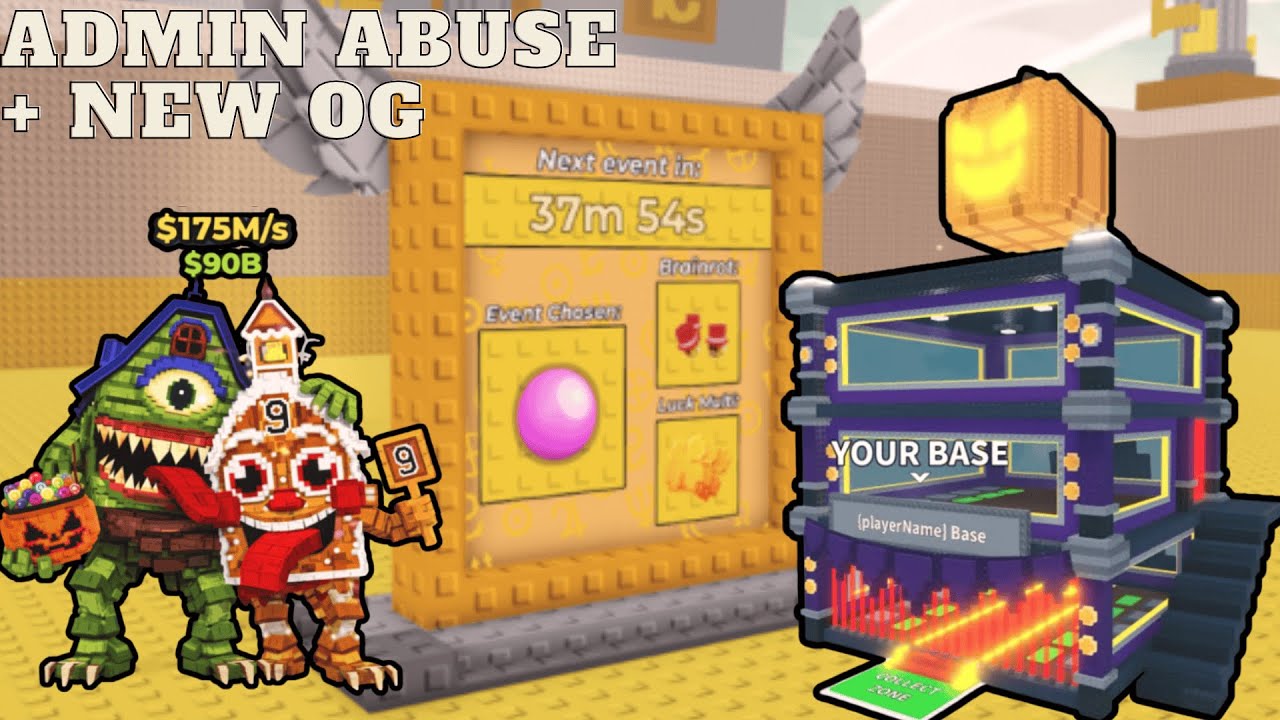 🔴ADMIN ABUSE + NEW OG BRAINROT🔴