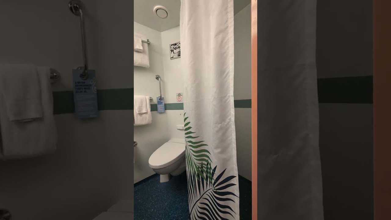 Carnival Freedom Cruise Ship - Detailed tour of basic state room - June 2024