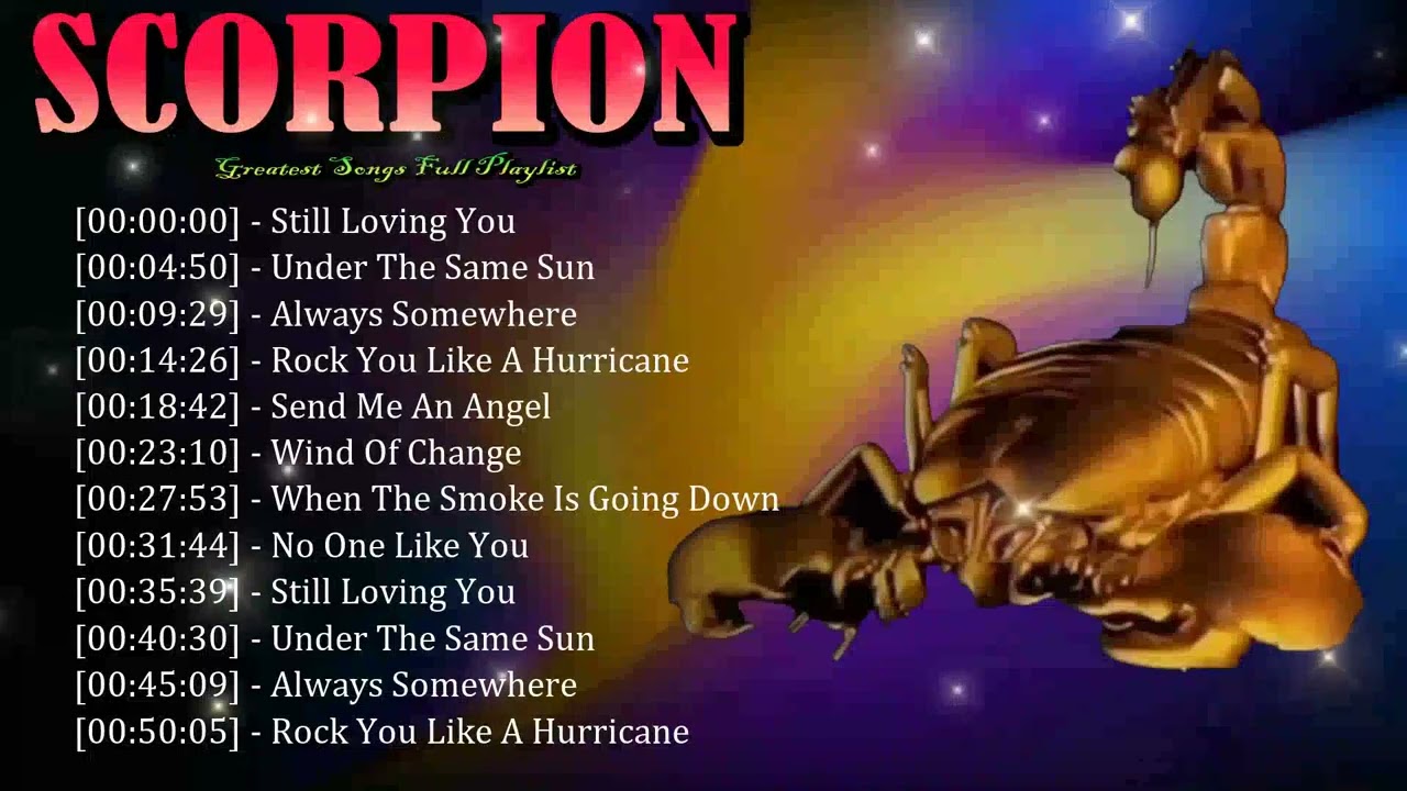 Scorpions - Every track delivers explosive energy and classic rock vibes 🎶⚡