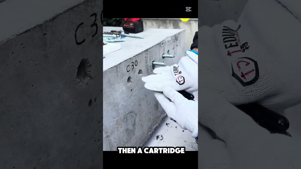 How These Metal Rods Are Installed on Dangerous Mountains