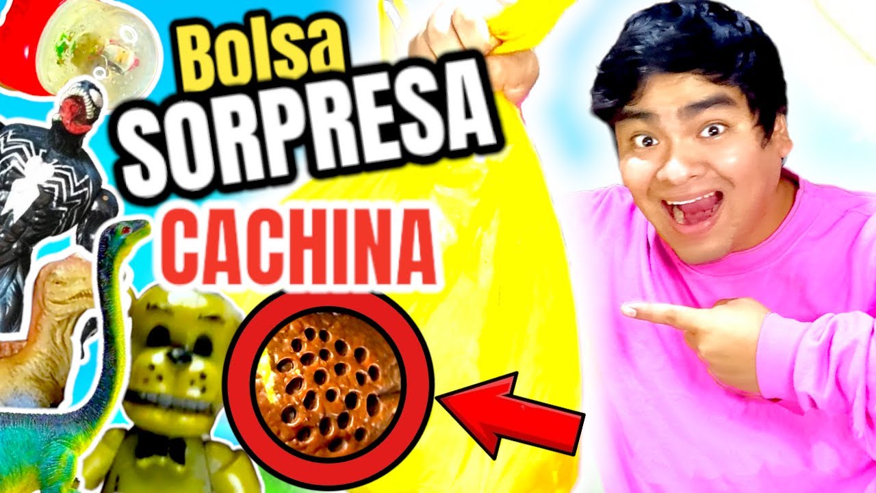 Abro bolsa de la CACHINA y me da TRIPOFOBIA !