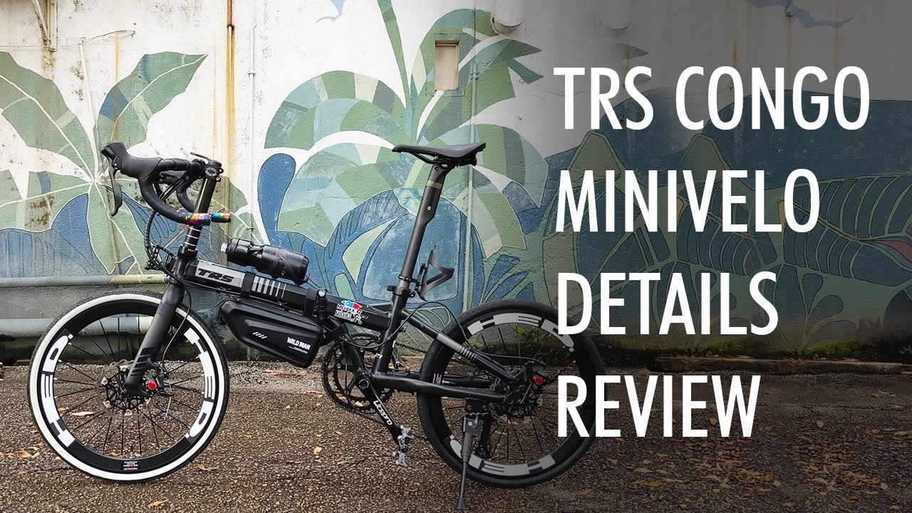 TRS CONGO FOLDING BIKE MINIVELO UPGRADED DETAILS #TRSCONGO #FOLDINGBIKE #MELAKAFOLDIES #SPEDALIPAT
