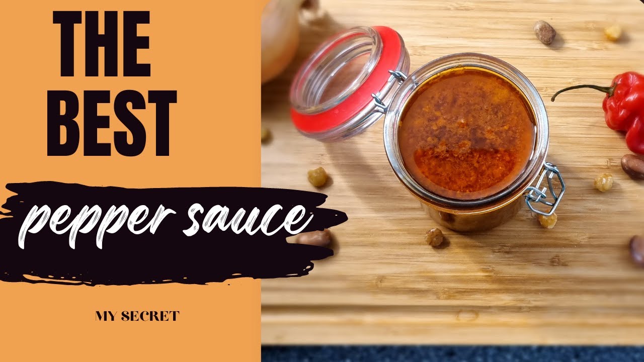 BEST CHILLI SAUCE: CAMEROON FISH PEPPER