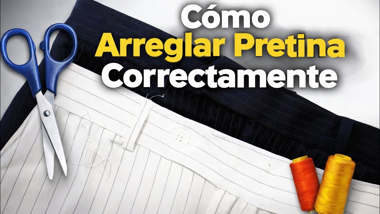 APRENDE A ARREGLAR UN PANTALÓN CORRECTAMENTE!
