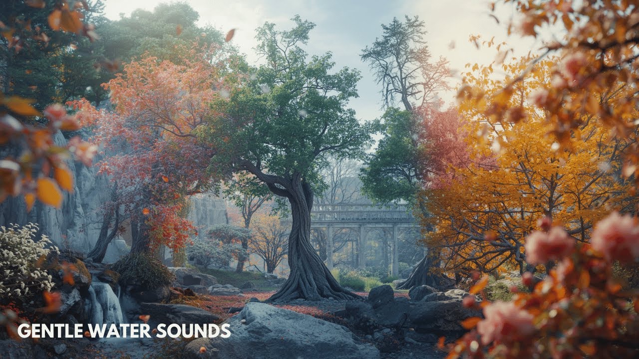 Deep Sleep Music 🌙 Soothing Relaxation Piano & Gentle Water Sounds