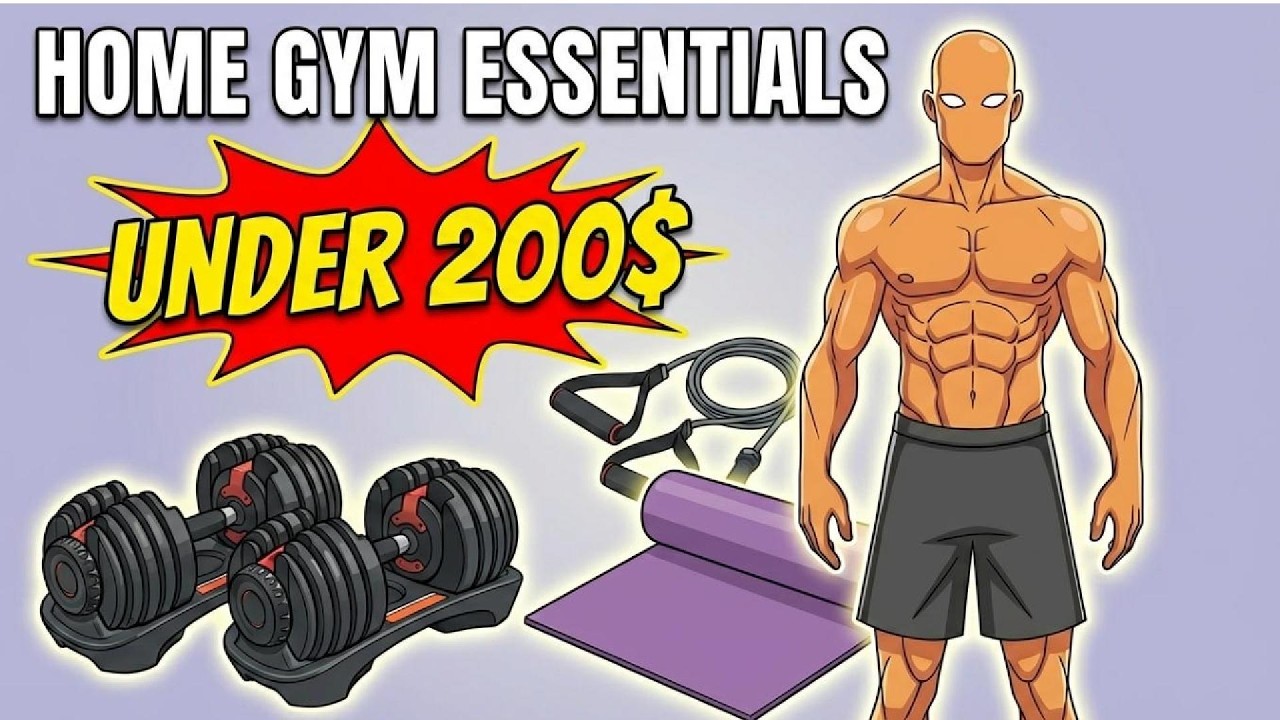 Home Gym Equipment Essentials Under 200$