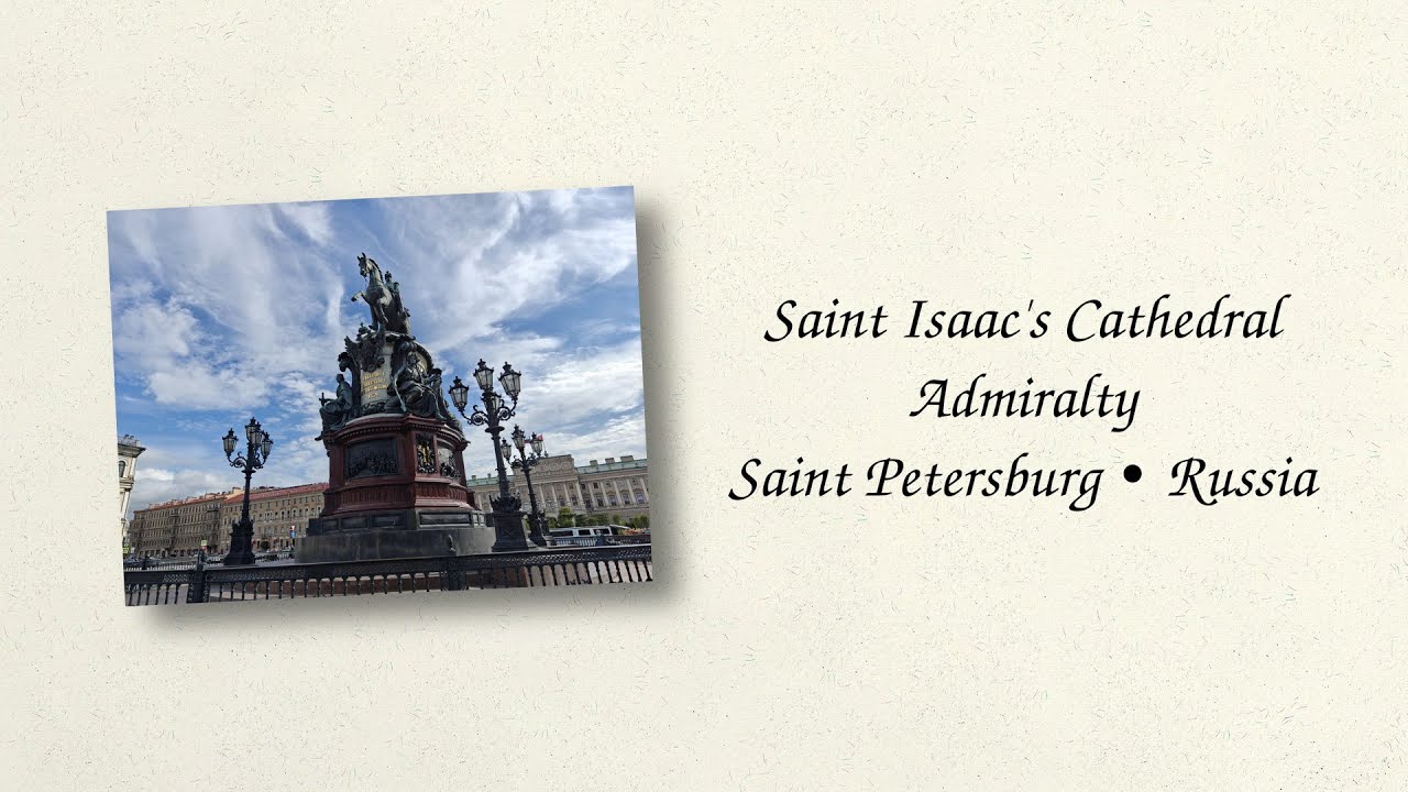 Monument to Nicholas I - Saint Isaac's Cathedral - Admiralty, Saint Petersburg • Russia
