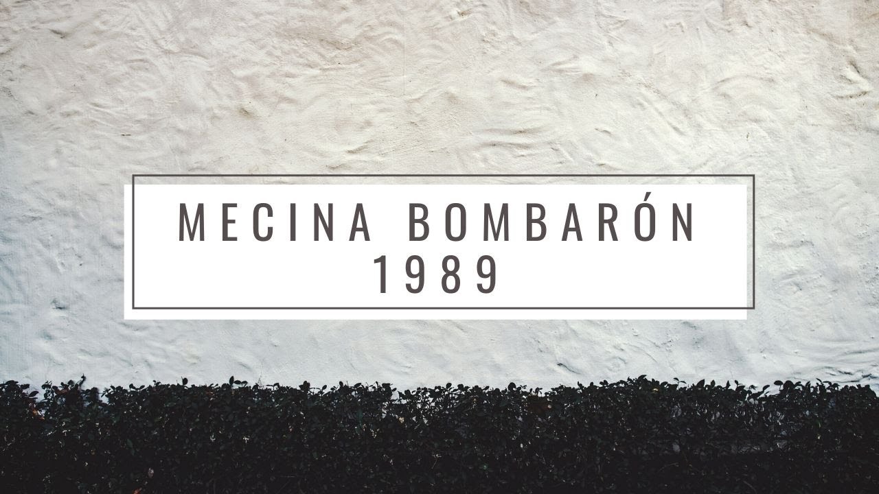 Mecina Bombarón 1989