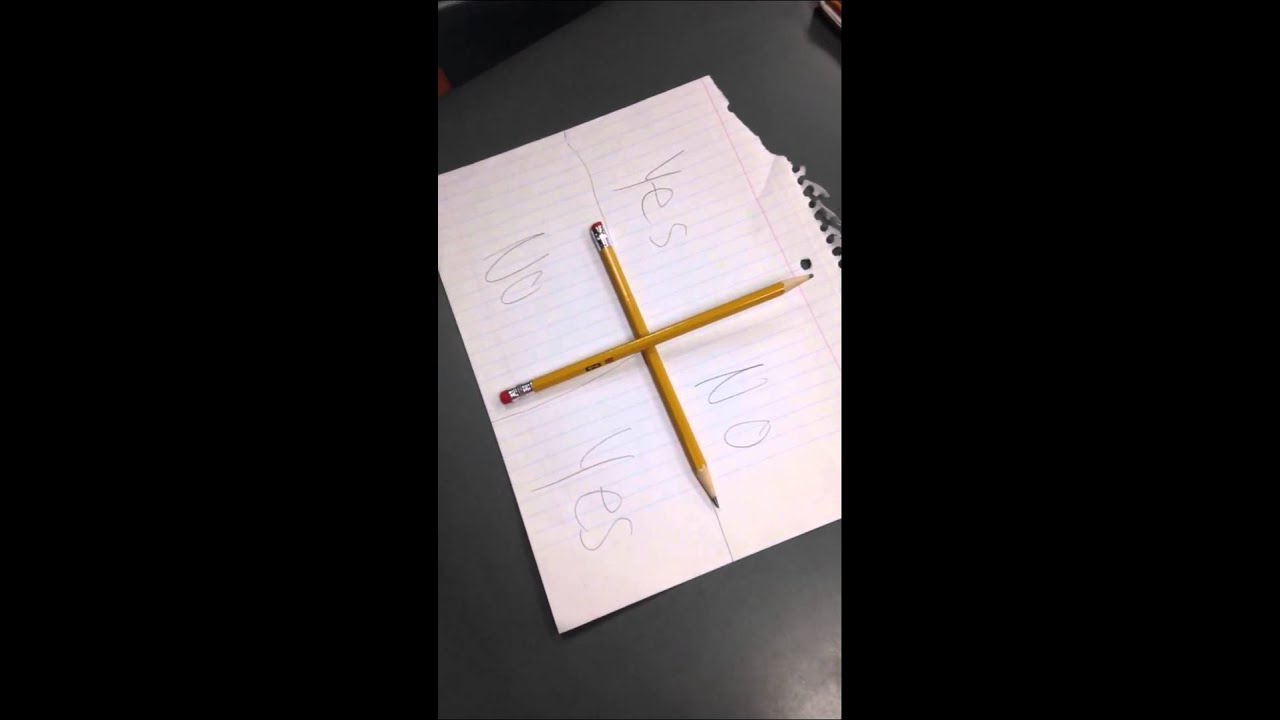 Charlie Charlie Challenge Video