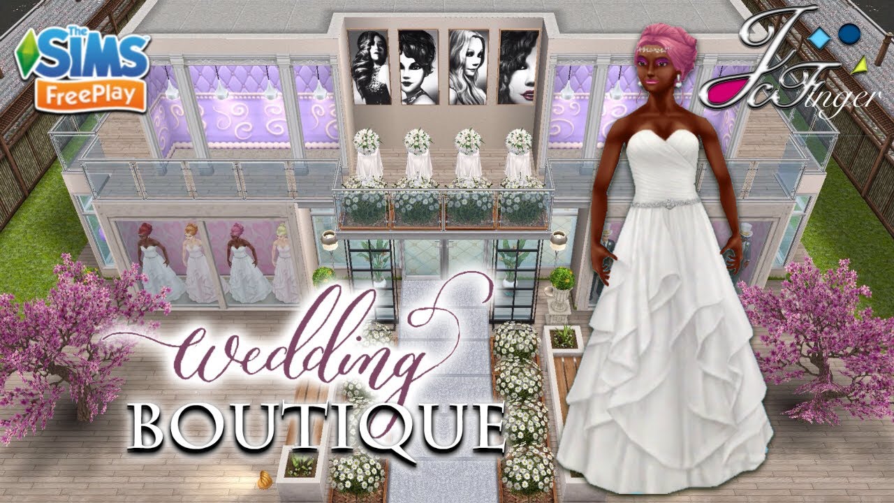 The Sims FreePlay 💍👰🏻🎩| WEDDING BOUTIQUE |🎩 👰🏻💍