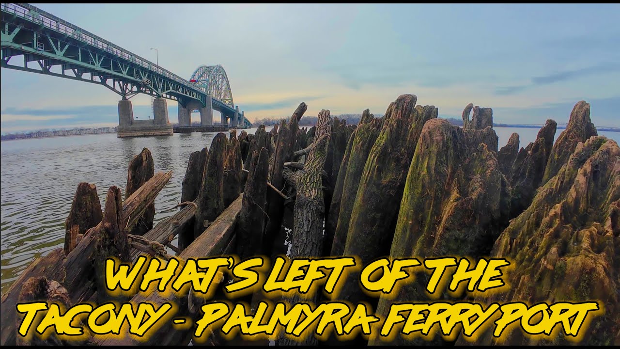 Exploring What Remains Of The Tacony - Palmyra Ferry Port