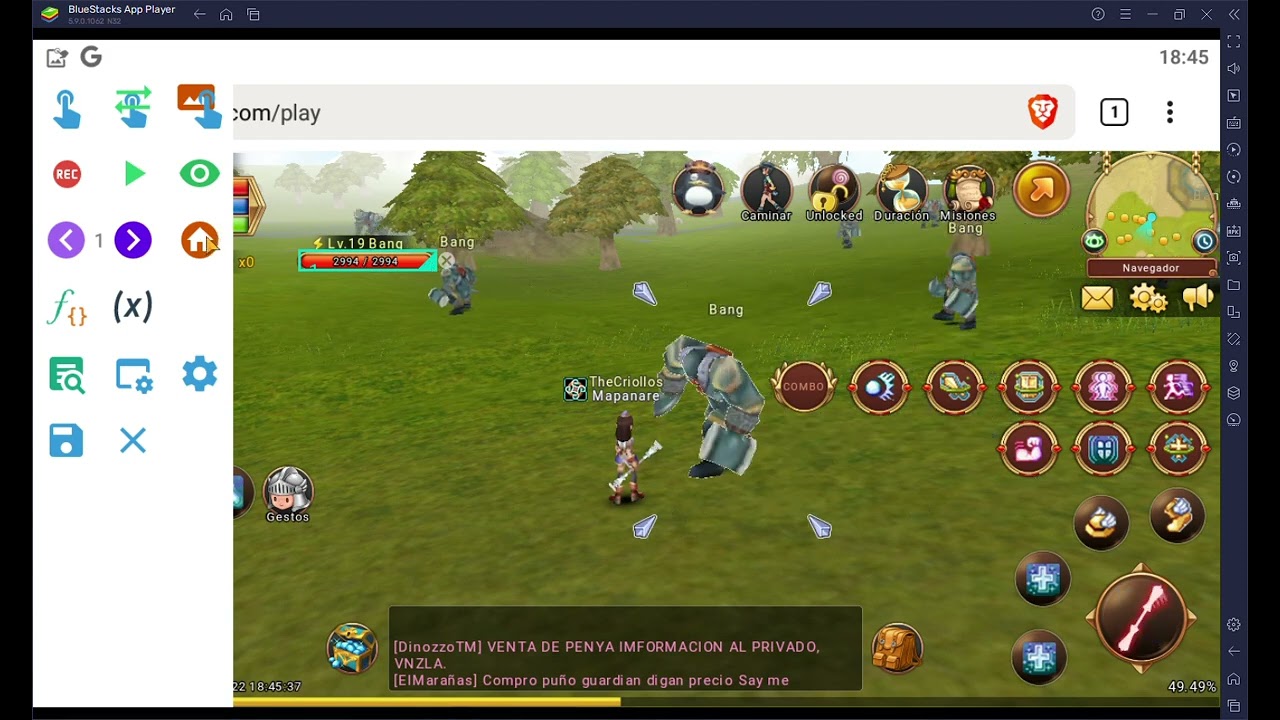 CONFIGURACION AUTO HEAL FLYFF UNIVERSE