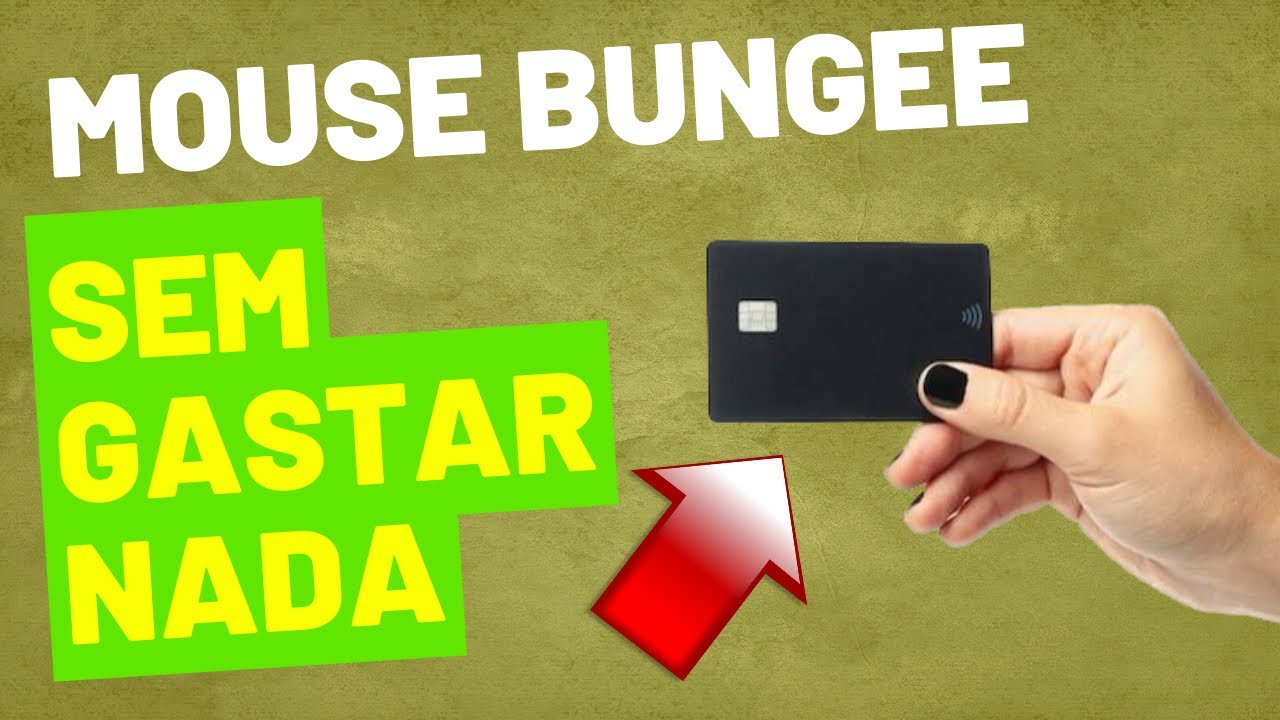 COMO FAZER MOUSE BUNGEE CASEIRO SEM GASTAR NADA, F&Aacute;CIL DE FAZER