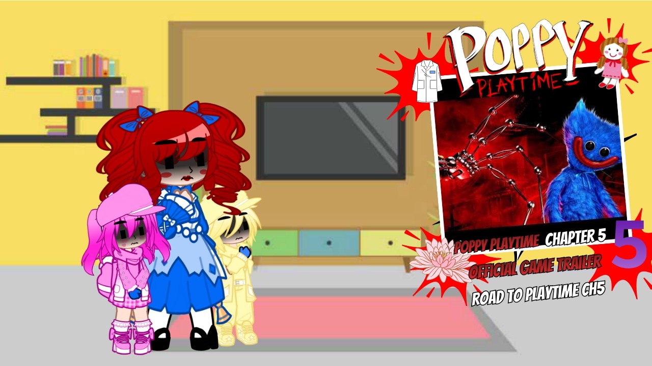 Poppy Playtime React - Poppy Playtime Chapter 5 - Official Game Trailer -  Road to Playtime CH5