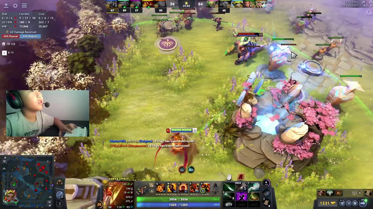 kusogaki dota  Live Stream with knife ah