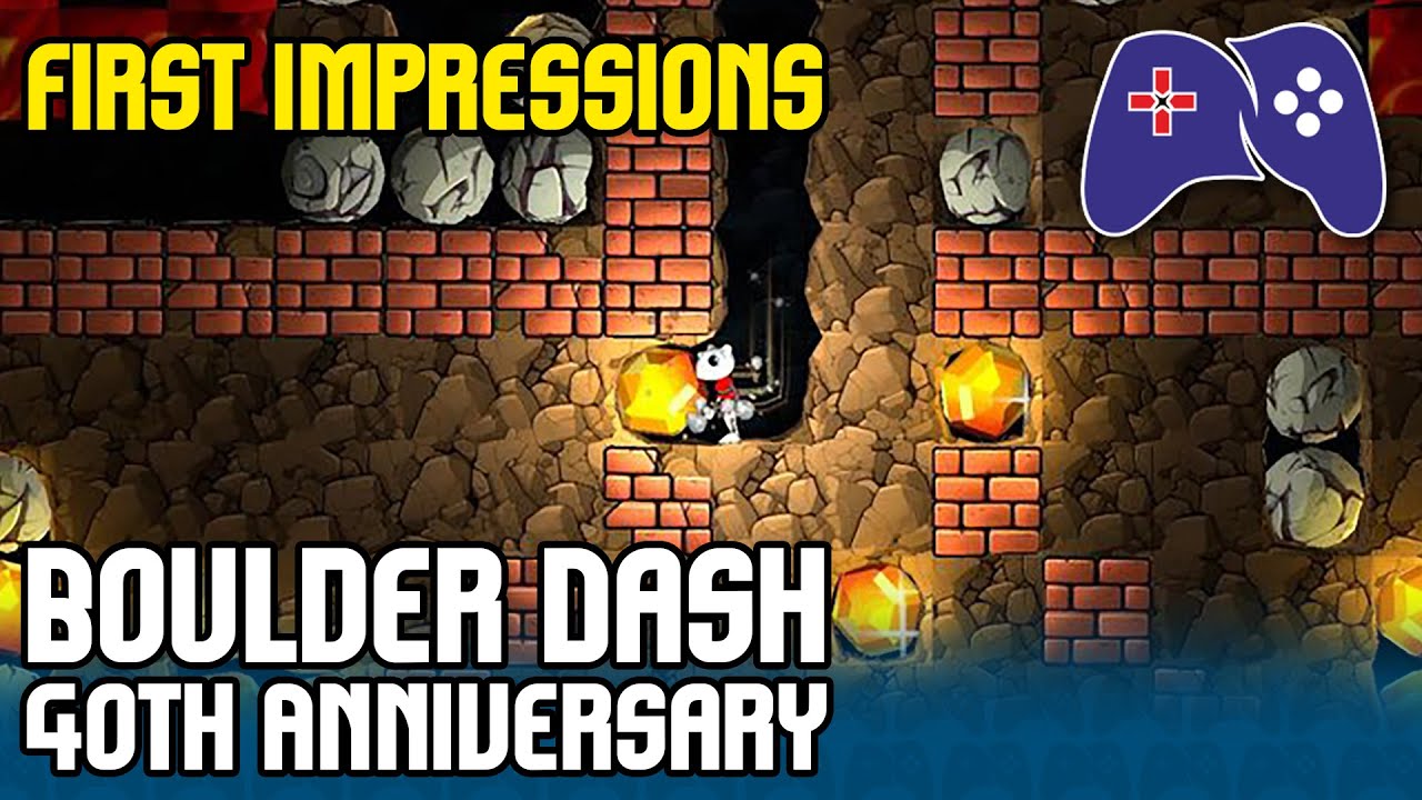 Boulder Dash: 40-я годовщина | Xbox | Первые впечатления #Retrogaming