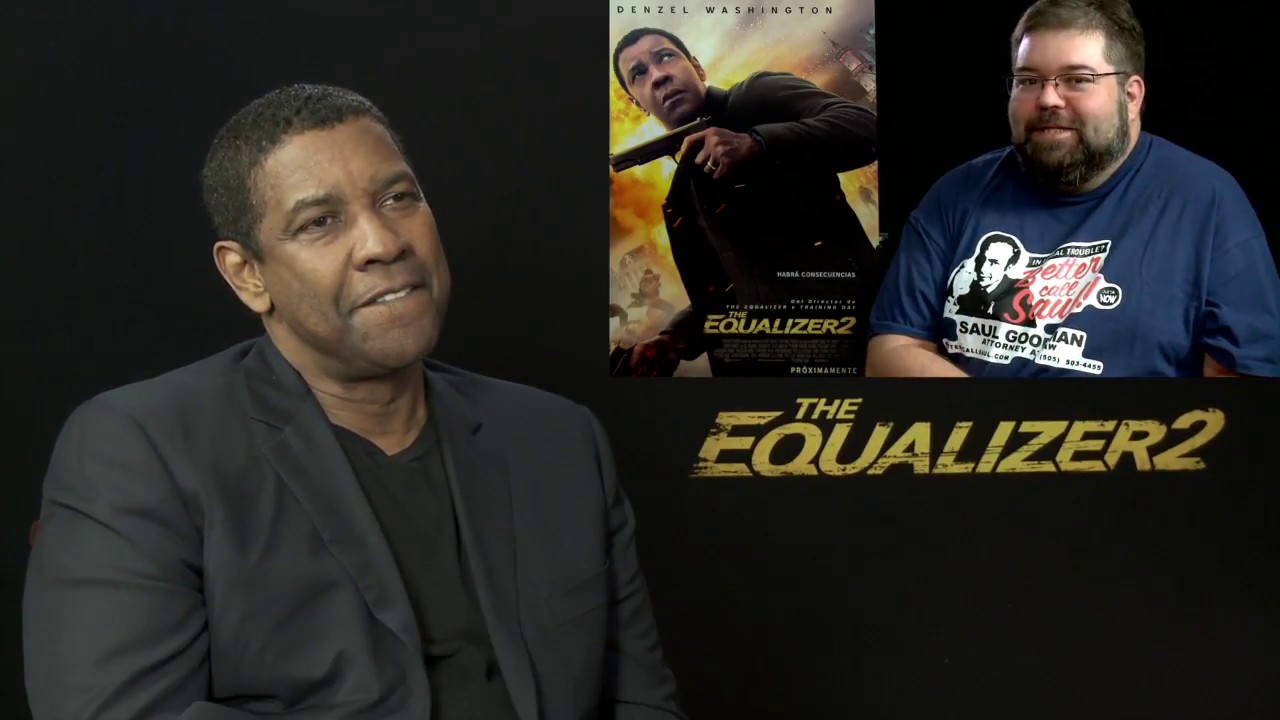 Entrevista Denzel Washington que nos habla de EQUALIZER 2 (subtitulada español)