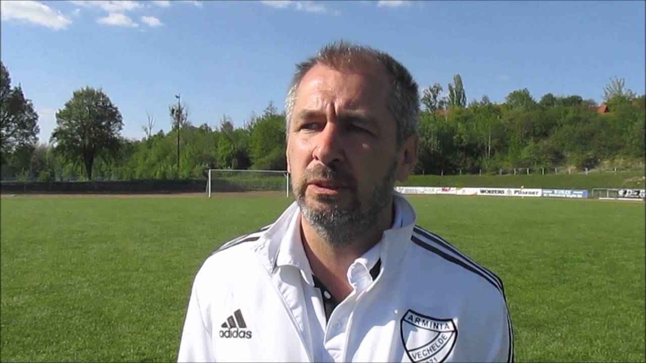 08.05.2016, Fussball-Harz TV, Interview mit Thomas M&uuml;hl, SV Arminia Vechelde