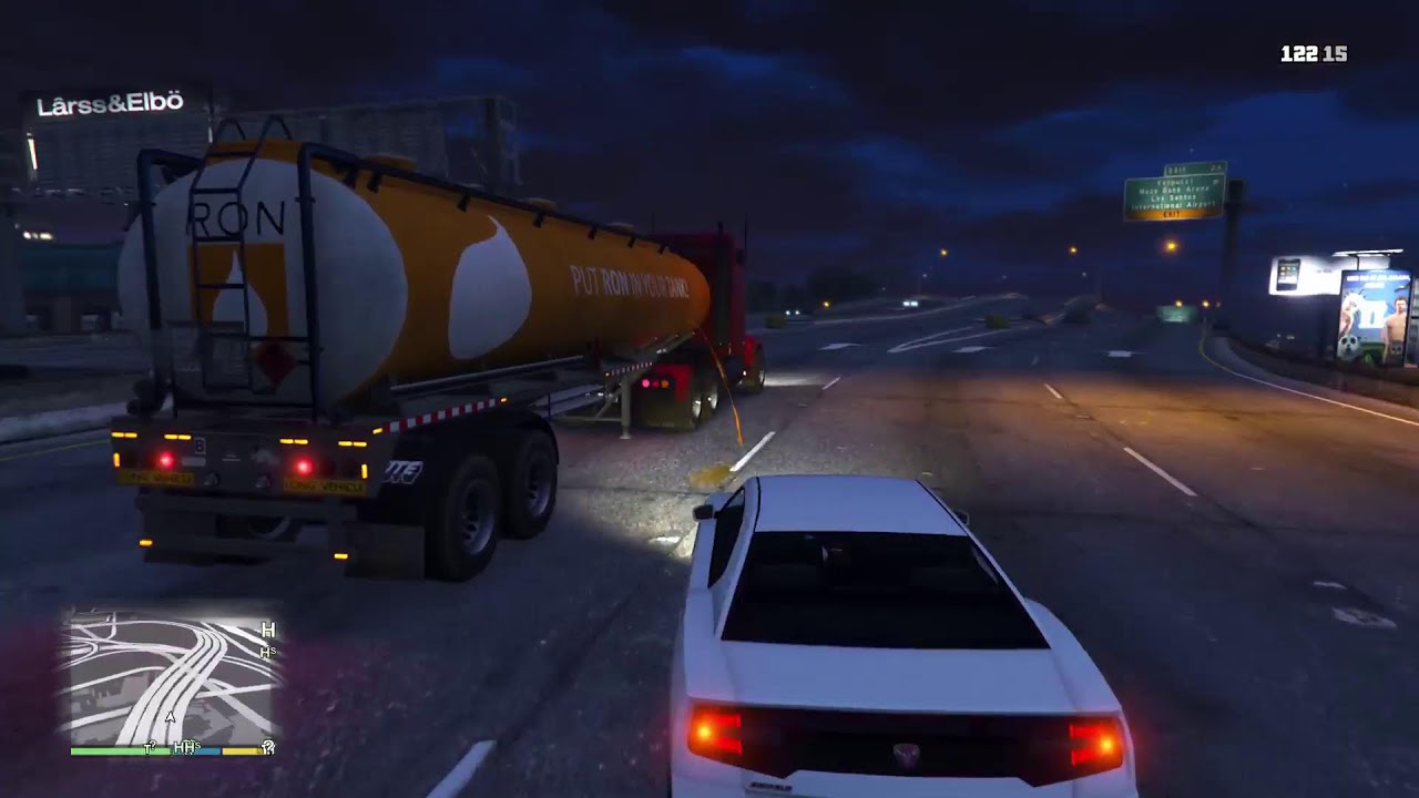 Playing GTA 5 story mode ending A