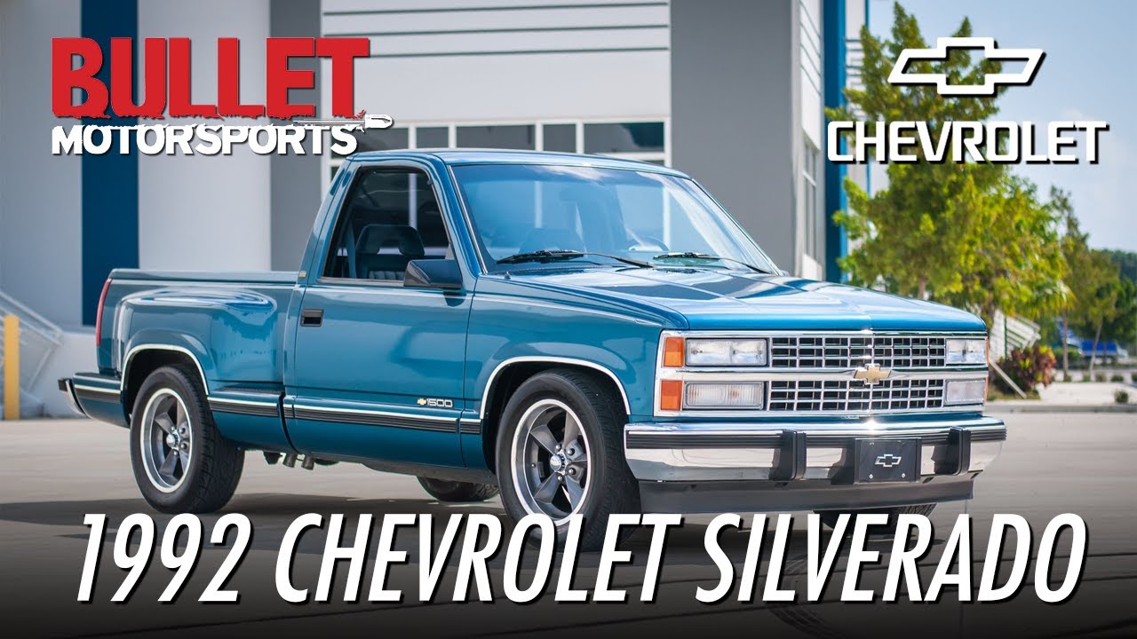 1992 Chevrolet Silverado | [4K] | Blue Thunder 383 Stroked.